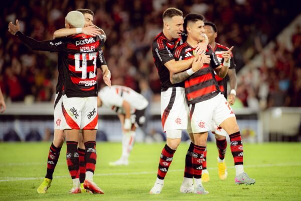 Flamengo derrotou o São Paulo por 2 a 0, no MaracanãCréditos: Adriano Fontes/Flamengo