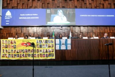 Audiência Pública na Alerj revela que número de desaparecimentos forçados no Brasil cresce 4,09% | Alex Ramos/Alerj