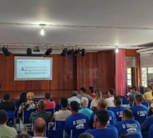 Debate sobre debate transporte escolar em Campos dos Goytacazes realizado pela PRF no Liceu
